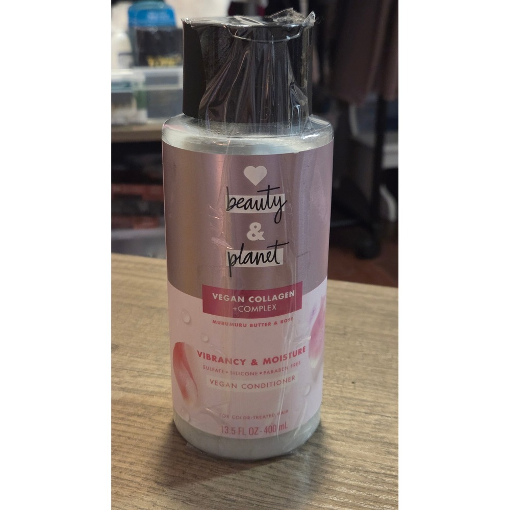 Love Beauty and Planet Vegan Collagen Murumuru Butter Rose Conditioner 13.5oz